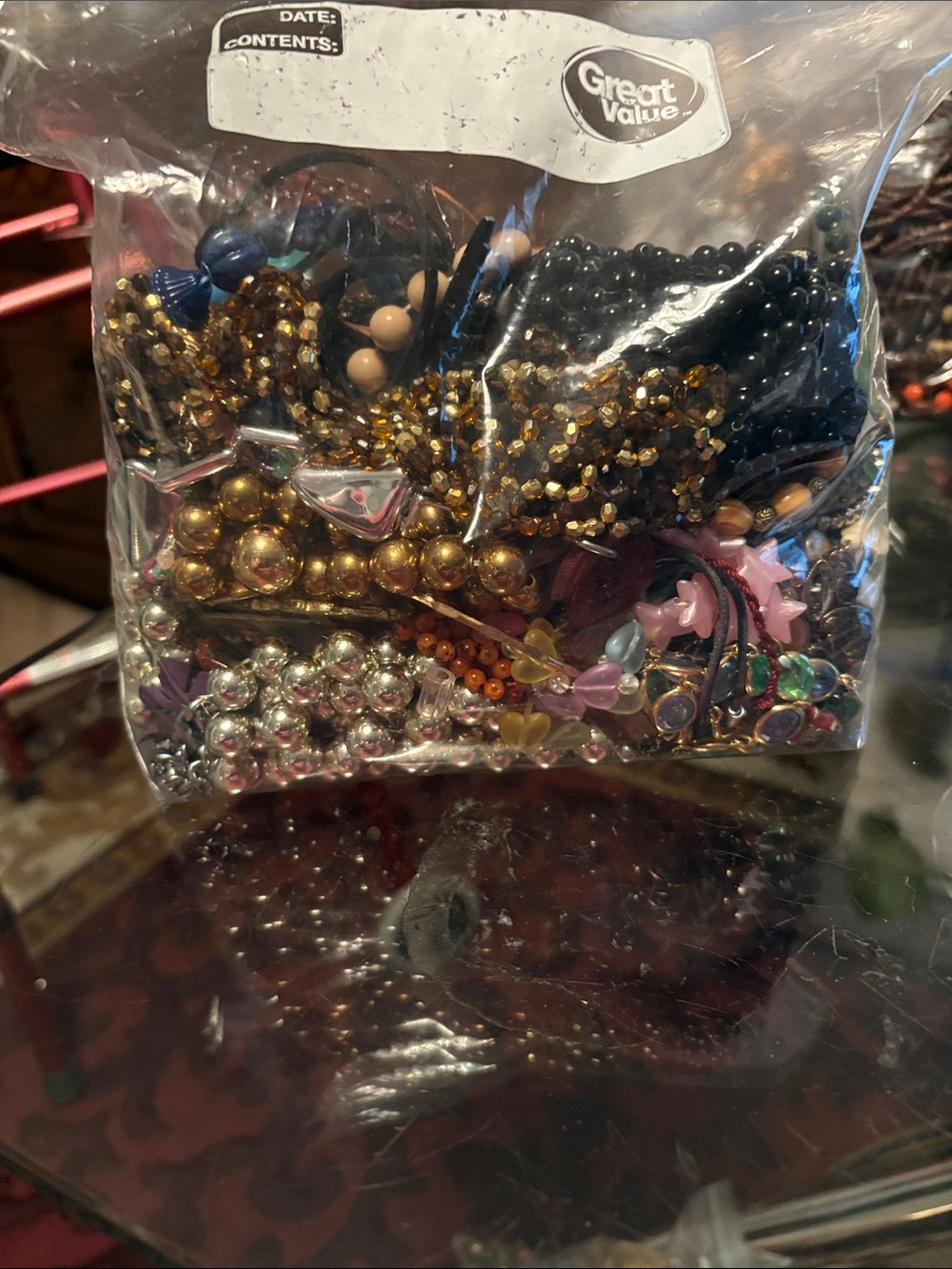 Mixed Craft Bag Silver, Gold and Others 4 Lbs